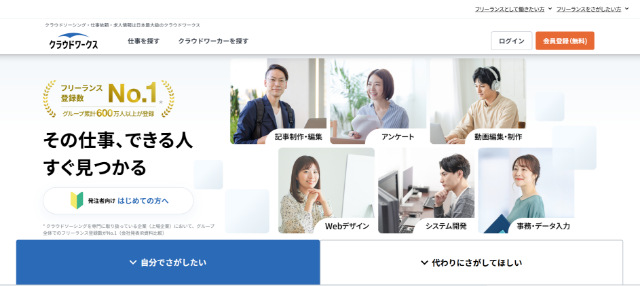 Crowd Works（クラウドワークス）